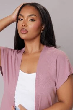 YOURS Curve Cardigan Rose En Jersey à Manches Longues 10 YOURS Curve Cardigan Rose En Jersey à Manches Longues -Evans Boutique 65deefa3 2b9a 4c 322645 D