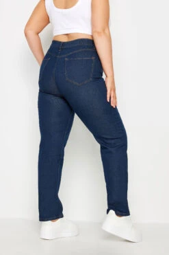 YOURS - Jeans Bleu RUBY Coupe Droite -Evans Boutique 699cec1c de9a 48 143539 C