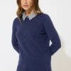 M&Co Navy Blue 2 In 1 Jumper 1 M&Co Navy Blue 2 In 1 Jumper -Evans Boutique 69bc70f9 986d 49 502450 A