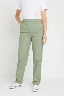 LTS Tall Sage Green Cotton Chino Jeans 8 LTS Tall Sage Green Cotton Chino Jeans -Evans Boutique 6b90a72c 9e8d 48 355378 B