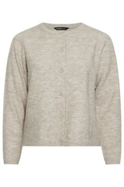 YOURS - Cardigan Beige Design Boutonné Manches Longues 13 YOURS - Cardigan Beige Design Boutonné Manches Longues -Evans Boutique 6e9a241c 671a 47 280319 X