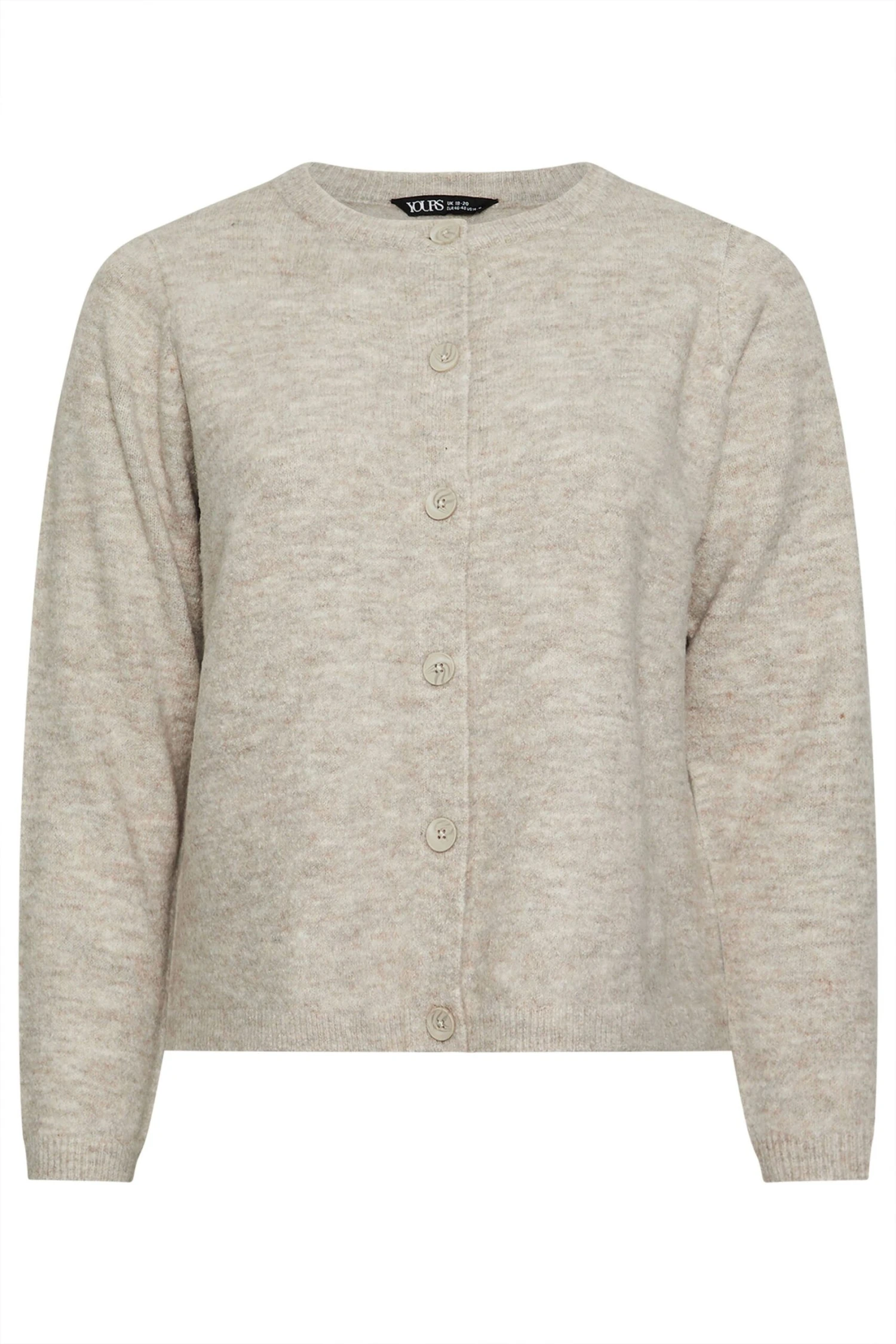 YOURS - Cardigan Beige Design Boutonné Manches Longues 8 YOURS - Cardigan Beige Design Boutonné Manches Longues – Image 6