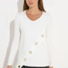 STAR Ivory White Asymmetric Eyelet Detail Top 1 STAR Ivory White Asymmetric Eyelet Detail Top -Evans Boutique 6ea33e74 fac1 4a 110875 A