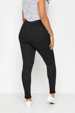 M&Co Black Skinny Jeans -Evans Boutique 6ef294da ce81 4d 500627 C