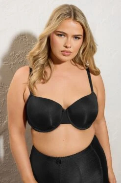 YOURS - Soutien-Gorge Noir à Armatures