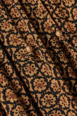 EVANS Curve Orange Floral Print Tiered Crinkle Midi Skirt -Evans Boutique 6fcfb9ad bf81 45 615502 P2