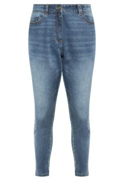 M&Co Blue Mid Wash Skinny Jeans 13 M&Co Blue Mid Wash Skinny Jeans -Evans Boutique 71a40589 9dd0 46 520125 X