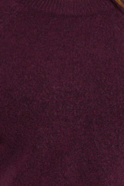 M&Co Berry Purple Raglan Jumper 12 M&Co Berry Purple Raglan Jumper -Evans Boutique 73f64eb9 ef1a 4d 502459 D