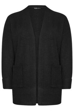 YOURS Curve Cardigan Noir En Maille Douce Au Toucher 11 YOURS Curve Cardigan Noir En Maille Douce Au Toucher -Evans Boutique 753f53b7 5f10 46 280681 X