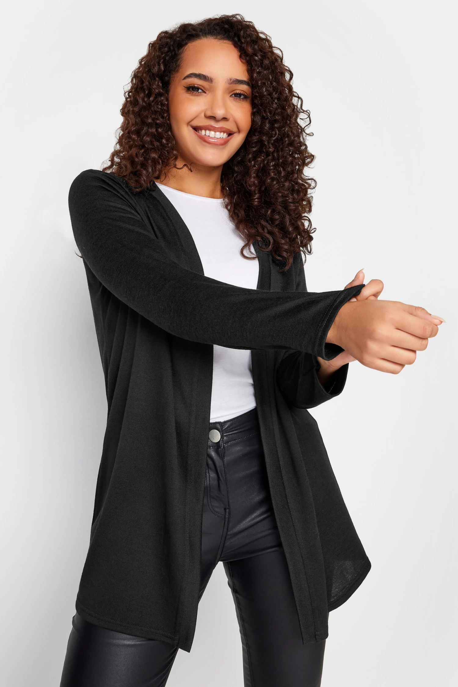 M&Co Black Essential Cardigan 3 M&Co Black Essential Cardigan