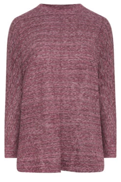 YOURS - Pull Framboise Ample Toucher Doux 11 YOURS - Pull Framboise Ample Toucher Doux -Evans Boutique 78a1af20 fcd6 46 302923 X