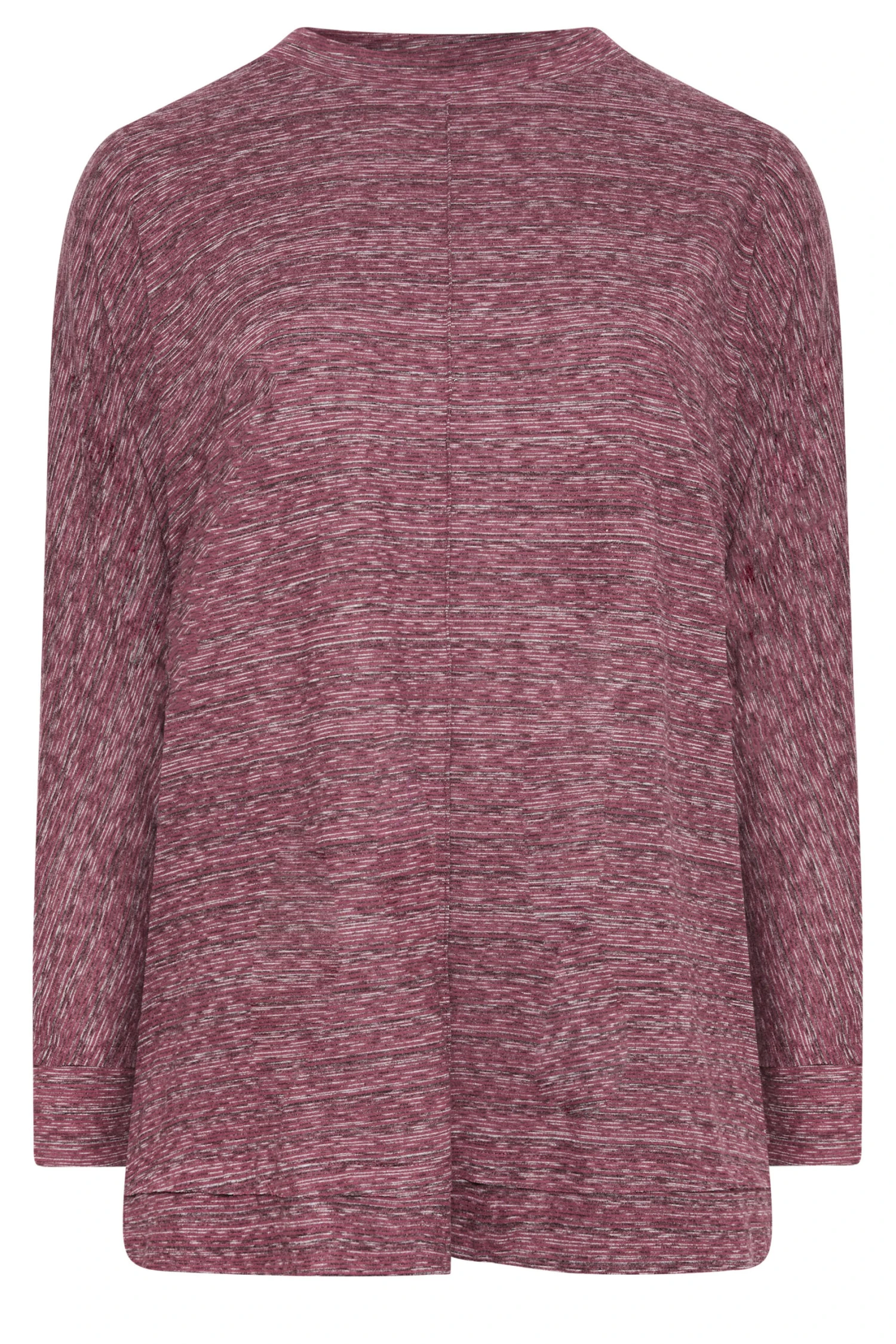 YOURS - Pull Framboise Ample Toucher Doux 7 YOURS - Pull Framboise Ample Toucher Doux – Image 5