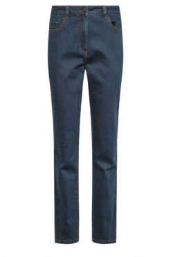 M&Co Indigo Blue Straight Leg Jeans 14 M&Co Indigo Blue Straight Leg Jeans -Evans Boutique 79ddcfe9 0f36 48 500246 X
