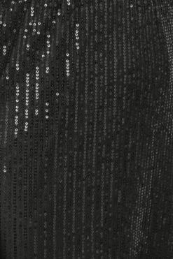 LTS Tall Black Sequin Maxi Skirt -Evans Boutique 7a626c0d cb73 4e 356462 D