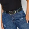 Ceinture Double Cœur Noire Et Dorée 2 Ceinture Double Cœur Noire Et Dorée -Evans Boutique 7b257877 d69f 43 245110 A