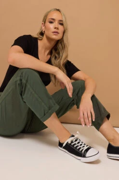 LTS Tall Khaki Green Cotton Straight Leg Chino Jeans 9 LTS Tall Khaki Green Cotton Straight Leg Chino Jeans -Evans Boutique 7e03bc83 66eb 40 355374 A