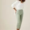 M&Co Sage Green Cropped Jeans -Evans Boutique 7ea80264 225c 4d 502129 L1