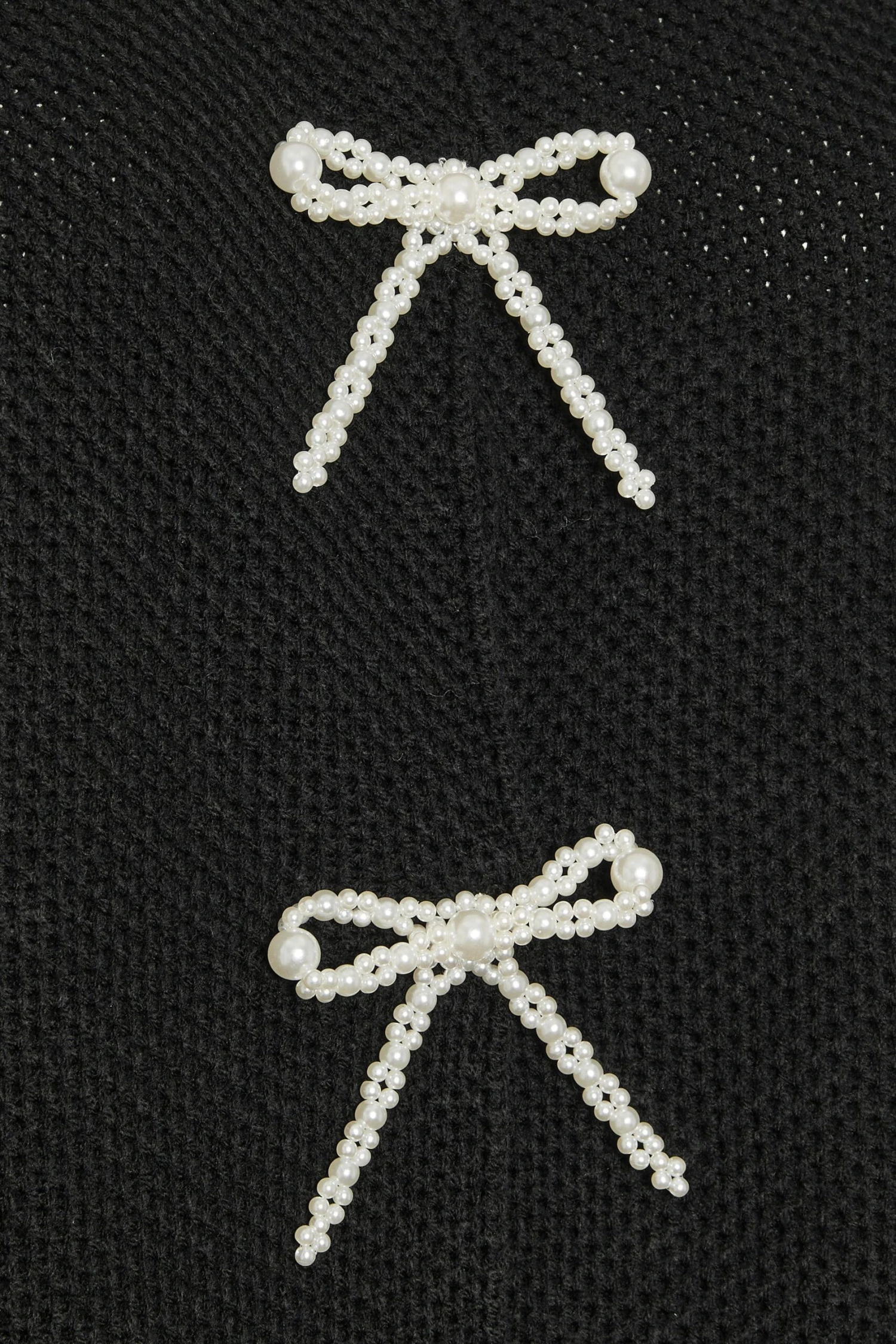 YOURS Curve Cardigan à Nœud Sur Le Devant En Perles Noires 9 YOURS Curve Cardigan à Nœud Sur Le Devant En Perles Noires – Image 7