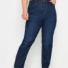 YOURS - Jeans Bleu RUBY Coupe Droite 1 YOURS - Jeans Bleu RUBY Coupe Droite -Evans Boutique 8089de99 1101 4d 143539 A
