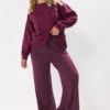 YOURS - Pantalon Large Côtelé Rouge Bordeaux 2 YOURS - Pantalon Large Côtelé Rouge Bordeaux -Evans Boutique 810d79e8 9bec 4a 310220 A