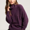 LTS Tall Purple Batwing Roll Neck Jumper 1 LTS Tall Purple Batwing Roll Neck Jumper -Evans Boutique 815409e6 b5f5 4f 356101 A