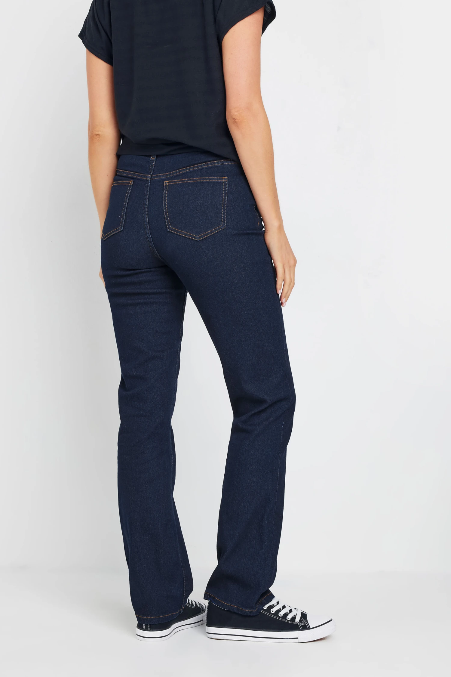 LTS Tall Blue Straight Leg Jeans 5 LTS Tall Blue Straight Leg Jeans – Image 3