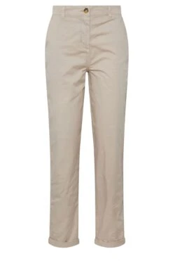 LTS Tall Stone Brown Cotton Straight Leg Chino Jeans 13 LTS Tall Stone Brown Cotton Straight Leg Chino Jeans -Evans Boutique 837eb1cd 44a1 43 355370 X