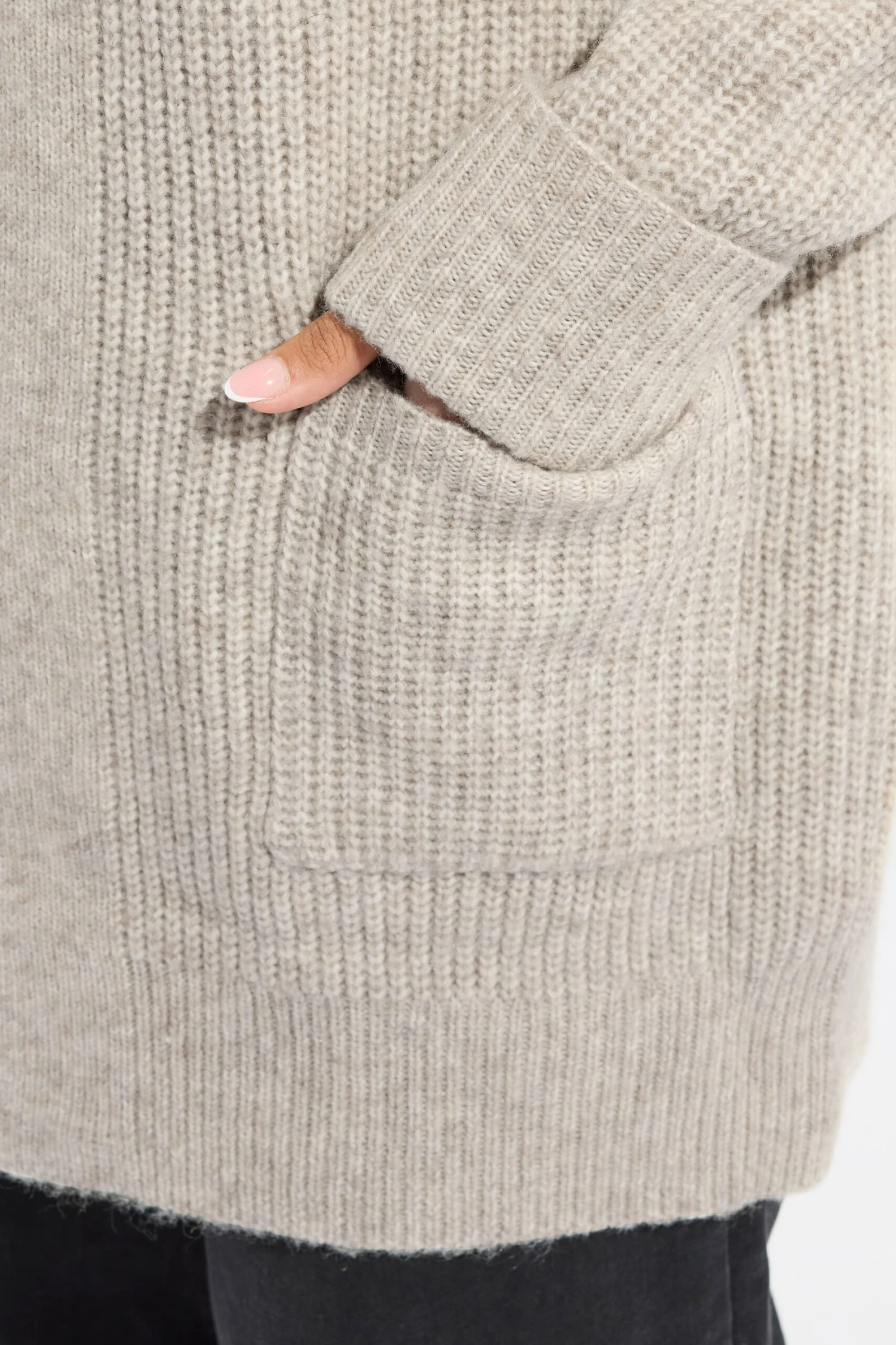 YOURS Curve Cardigan En Tricot Doux Au Toucher Marron Naturel 6 YOURS Curve Cardigan En Tricot Doux Au Toucher Marron Naturel – Image 4