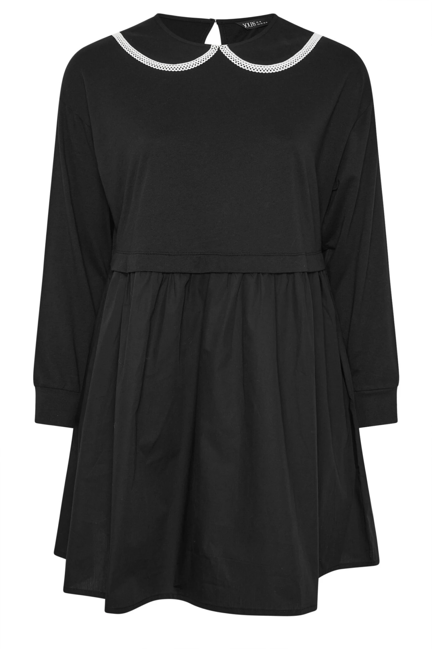 YOURS CurveRobe Pull 2 En 1 En Popeline Noire 7 YOURS CurveRobe Pull 2 En 1 En Popeline Noire – Image 5