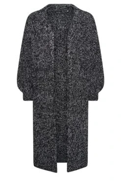 YOURS - Cardigan Gris Maxi En Maille à Capuche 11 YOURS - Cardigan Gris Maxi En Maille à Capuche -Evans Boutique 8839a3f5 2211 4e 280402 X