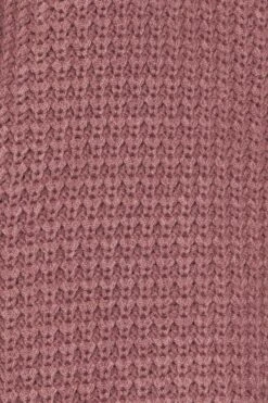 YOURS - Pull Rose En Maille Gaufrée -Evans Boutique 89cbd961 d194 4b 280688 Z