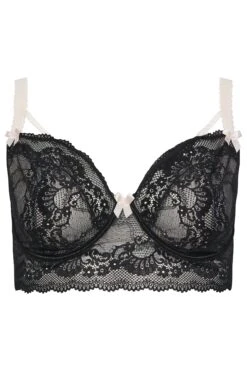 YOURS - Soutien-Gorge Noir Dentelle à Armatures Rembourré 10 YOURS - Soutien-Gorge Noir Dentelle à Armatures Rembourré -Evans Boutique 89e9c0b5 f83f 45 146996 X