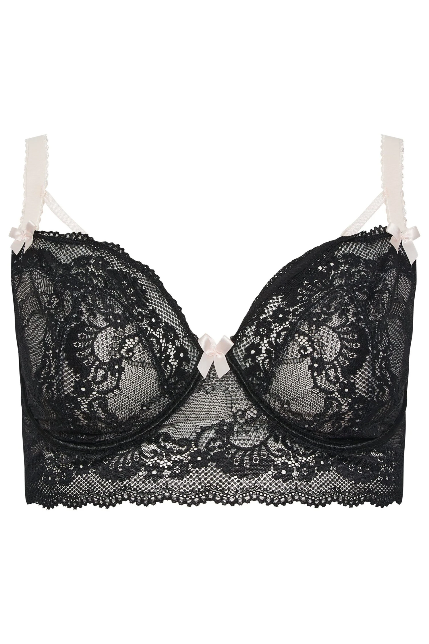 YOURS - Soutien-Gorge Noir Dentelle à Armatures Rembourré 6 YOURS - Soutien-Gorge Noir Dentelle à Armatures Rembourré – Image 4