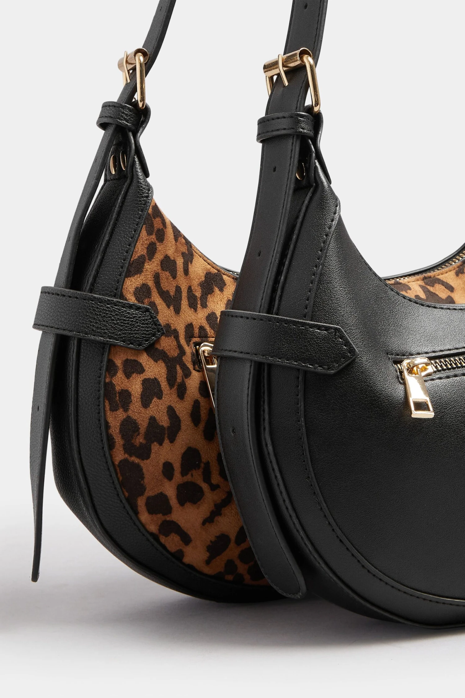 Black Buckle Shoulder Bag 7 Black Buckle Shoulder Bag – Image 5