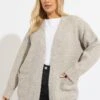 YOURS Curve Cardigan En Tricot Doux Au Toucher Marron Naturel 1 YOURS Curve Cardigan En Tricot Doux Au Toucher Marron Naturel -Evans Boutique 8be6069a 5064 4b 280680 A