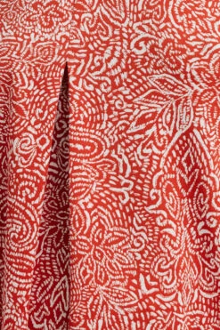 YOURS - Top Orange Plissé Fluide Paisley 10 YOURS - Top Orange Plissé Fluide Paisley -Evans Boutique 8c7540ca d47e 45 322657 D