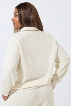 LIMITED COLLECTION Sweat-shirt Curve Cream « New York » à Fermeture éclair Quart De Tour 9 LIMITED COLLECTION Sweat-shirt Curve Cream « New York » à Fermeture éclair Quart De Tour -Evans Boutique 8c81fc94 84f6 44 216859 C