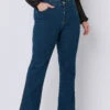 EVANS Curve Fit Indigo Bootcut Jeans 2 EVANS Curve Fit Indigo Bootcut Jeans -Evans Boutique 8da23455 f866 46 615031 A