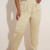YOURS - Pantalon Coupe Droite Beige -Evans Boutique 8f74748f 2b8d 49 143306 A