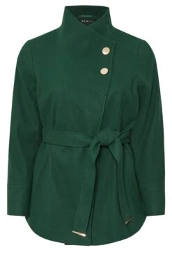 YOURS Curve Manteau Portefeuille Formel Vert Foncé 11 YOURS Curve Manteau Portefeuille Formel Vert Foncé -Evans Boutique 920ae1e4 54b8 4f 121092 X