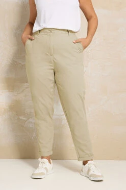YOURS - Pantalon Chino Beige Coupe Droite