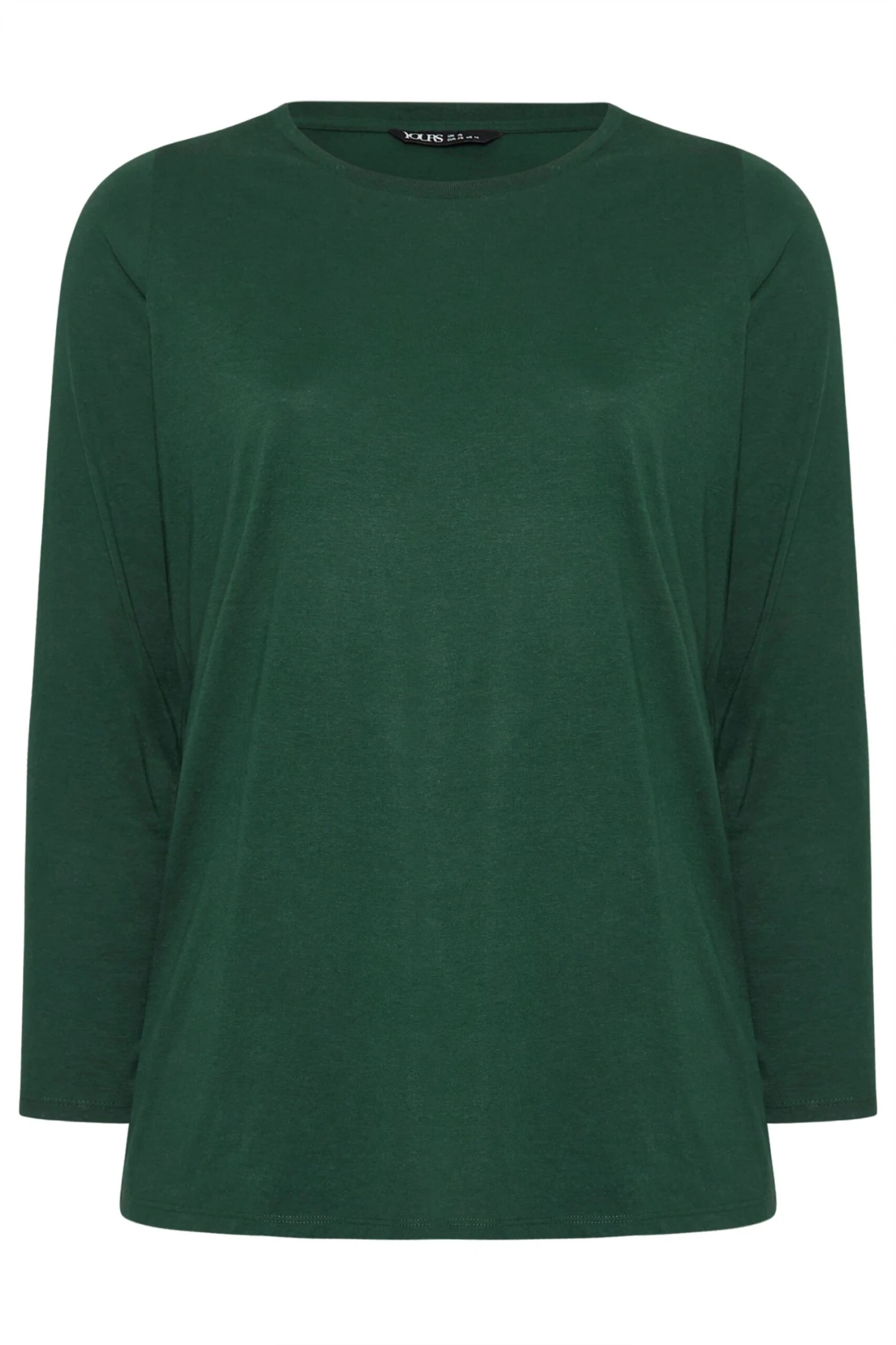 YOURS - Top Vert Forêt Manches Longues En Jersey 7 YOURS - Top Vert Forêt Manches Longues En Jersey – Image 5