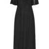 YOURS LONDON Curve Robe Longue Portefeuille Noire à Paillettes 2 YOURS LONDON Curve Robe Longue Portefeuille Noire à Paillettes -Evans Boutique 991ac8f4 9326 44 163402 X