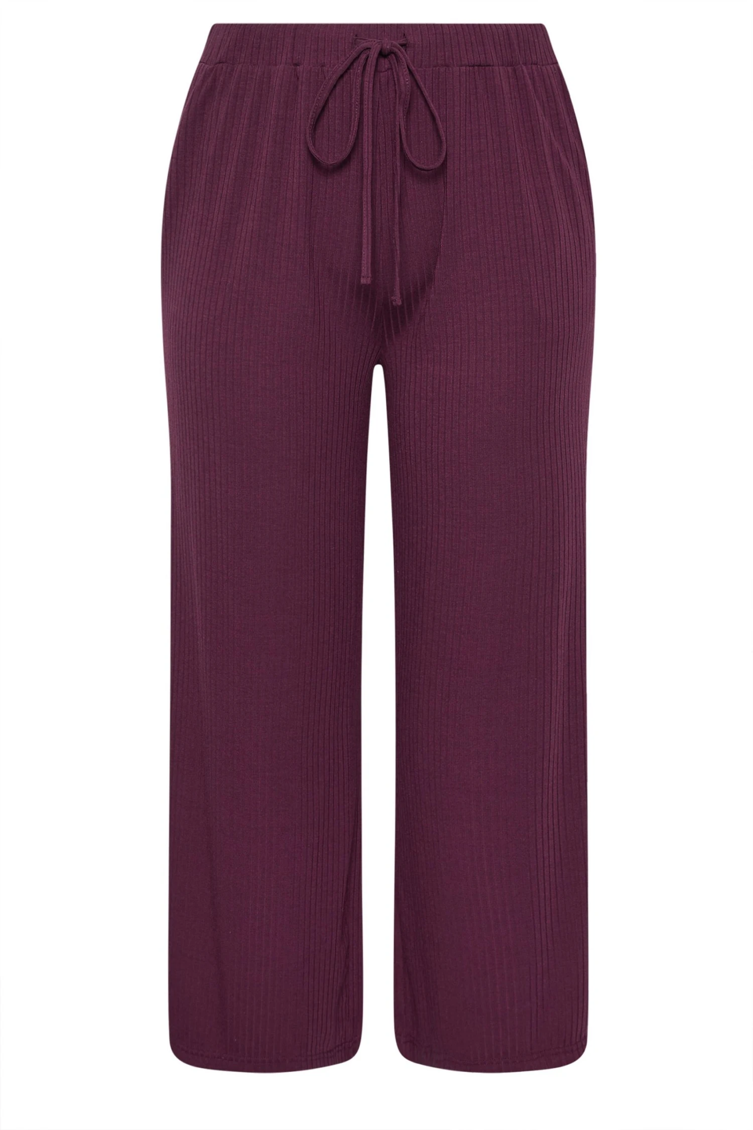 YOURS - Pantalon Large Côtelé Rouge Bordeaux 7 YOURS - Pantalon Large Côtelé Rouge Bordeaux – Image 5