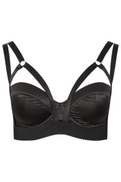 PLAYFUL PROMISES Soutien-gorge Balconnet à Armatures Candace Noir -Evans Boutique 9b99c350 9c0b 4b 147333 X
