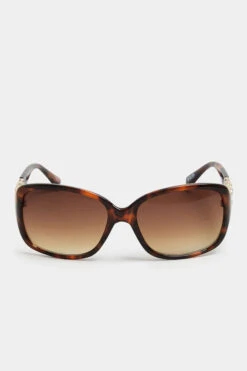 Lunettes De Soleil Marrons Tortoiseshell -Evans Boutique 9c01a56c d458 45 245694 P1