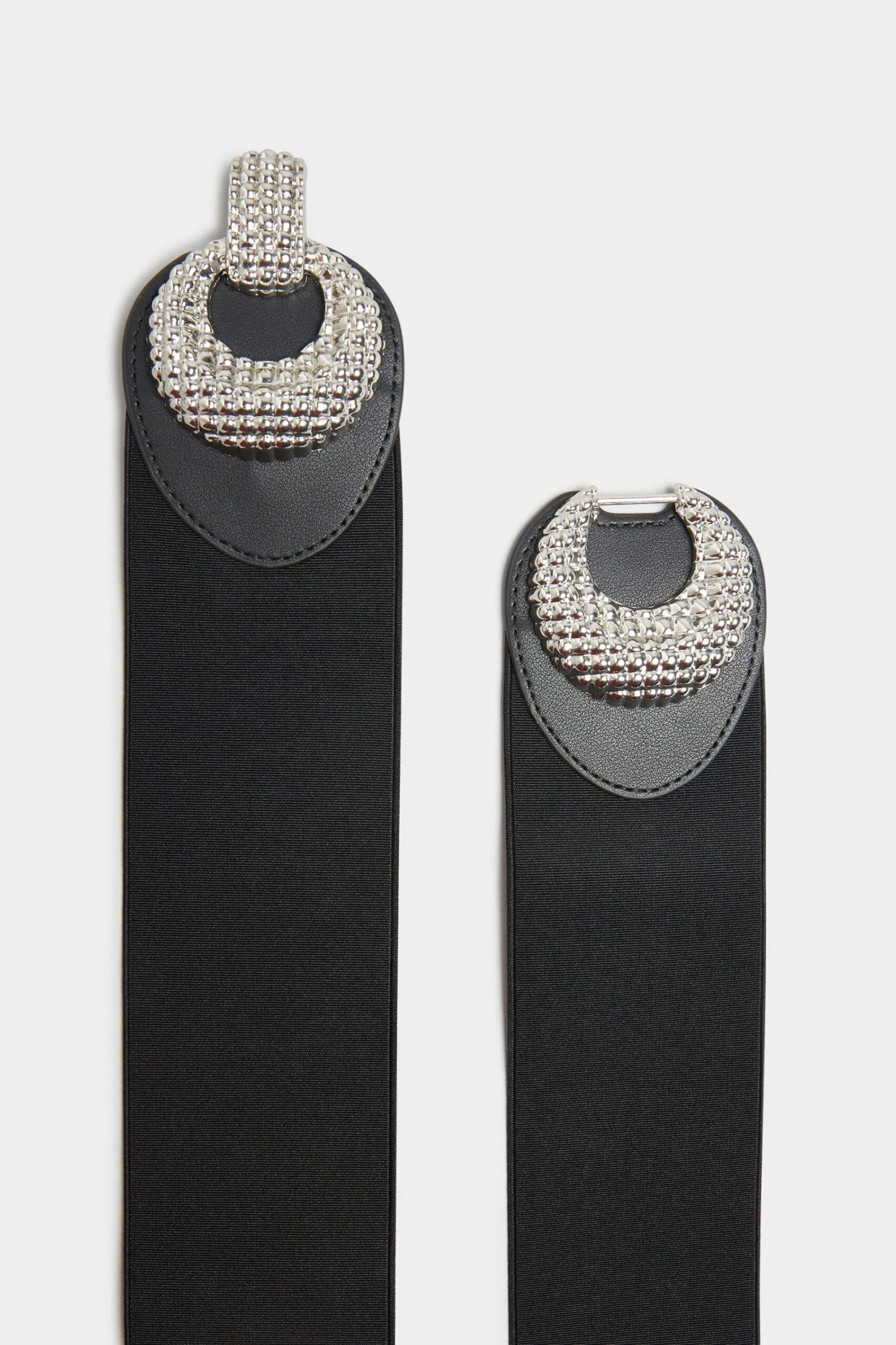 Ceinture Large Noire Double Boucle 5 Ceinture Large Noire Double Boucle – Image 3