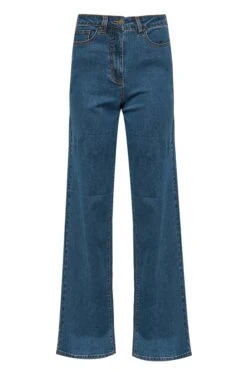 LTS Tall Indigo Blue Stretch Wide Leg Jeans 16 LTS Tall Indigo Blue Stretch Wide Leg Jeans -Evans Boutique a2ee7562 5a74 41 196826 X
