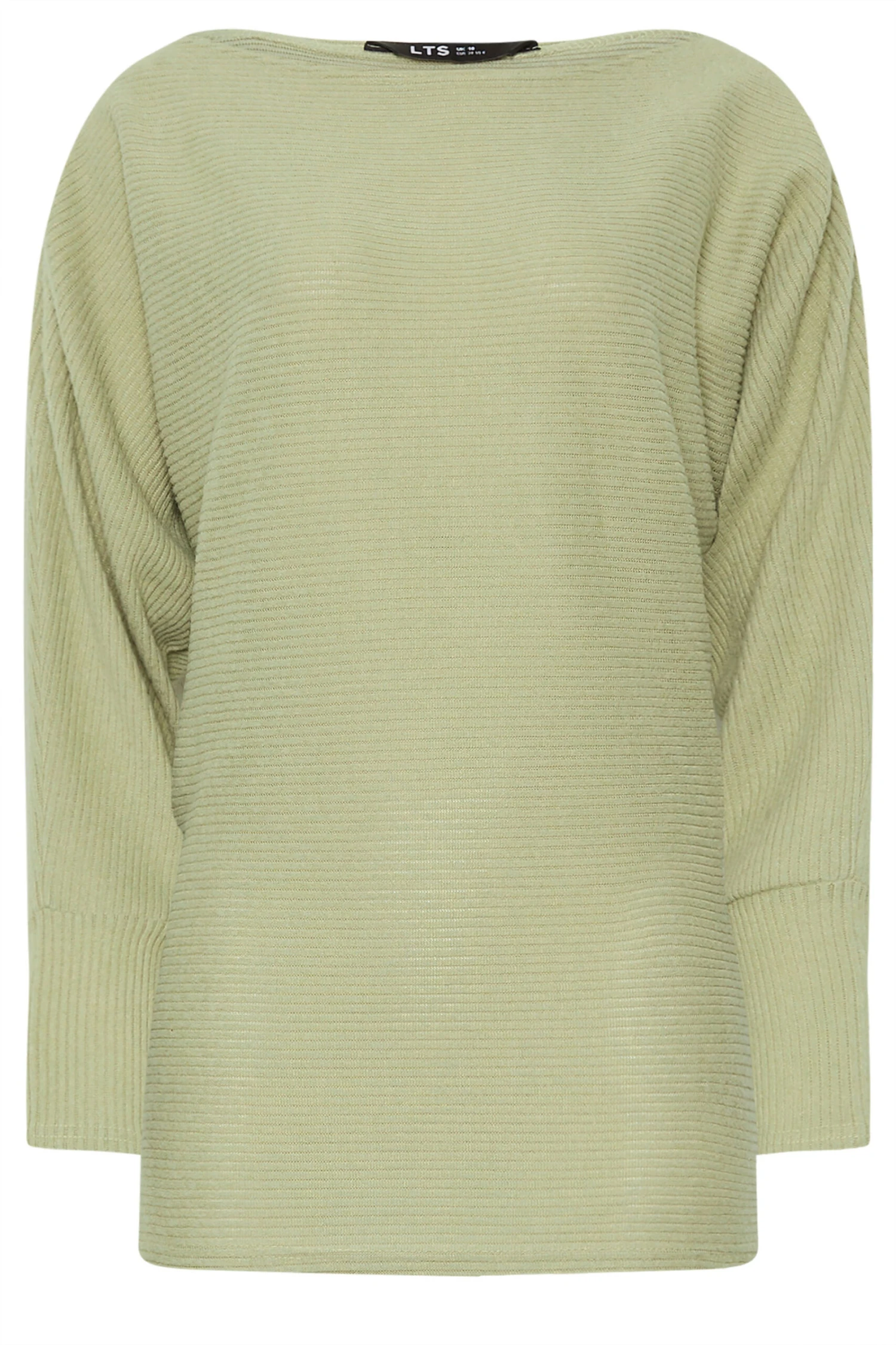 LTS Tall Sage Green Soft Touch Batwing Top 7 LTS Tall Sage Green Soft Touch Batwing Top – Image 5