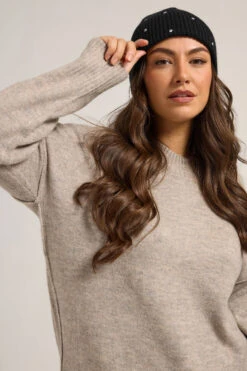 Bonnet à Diamants Noirs